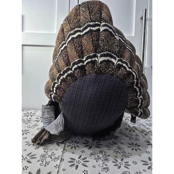 NWT John Derian for Target Beaded Turkey Decorative Pillow - Picture 9 of 13